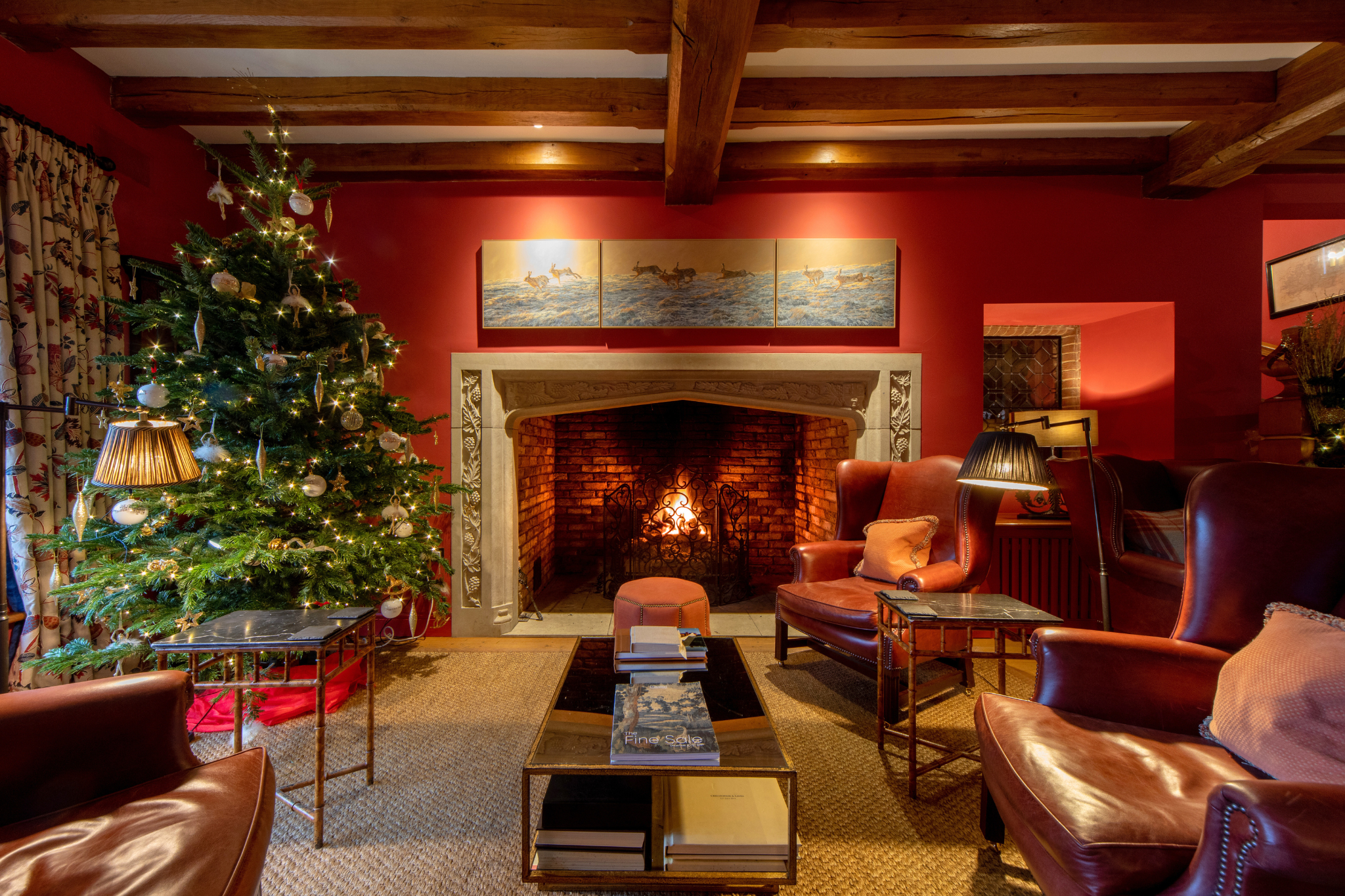 Festive Decor in The Main Hall