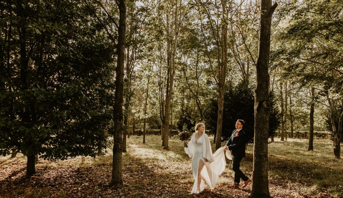Woodland wedding shoot